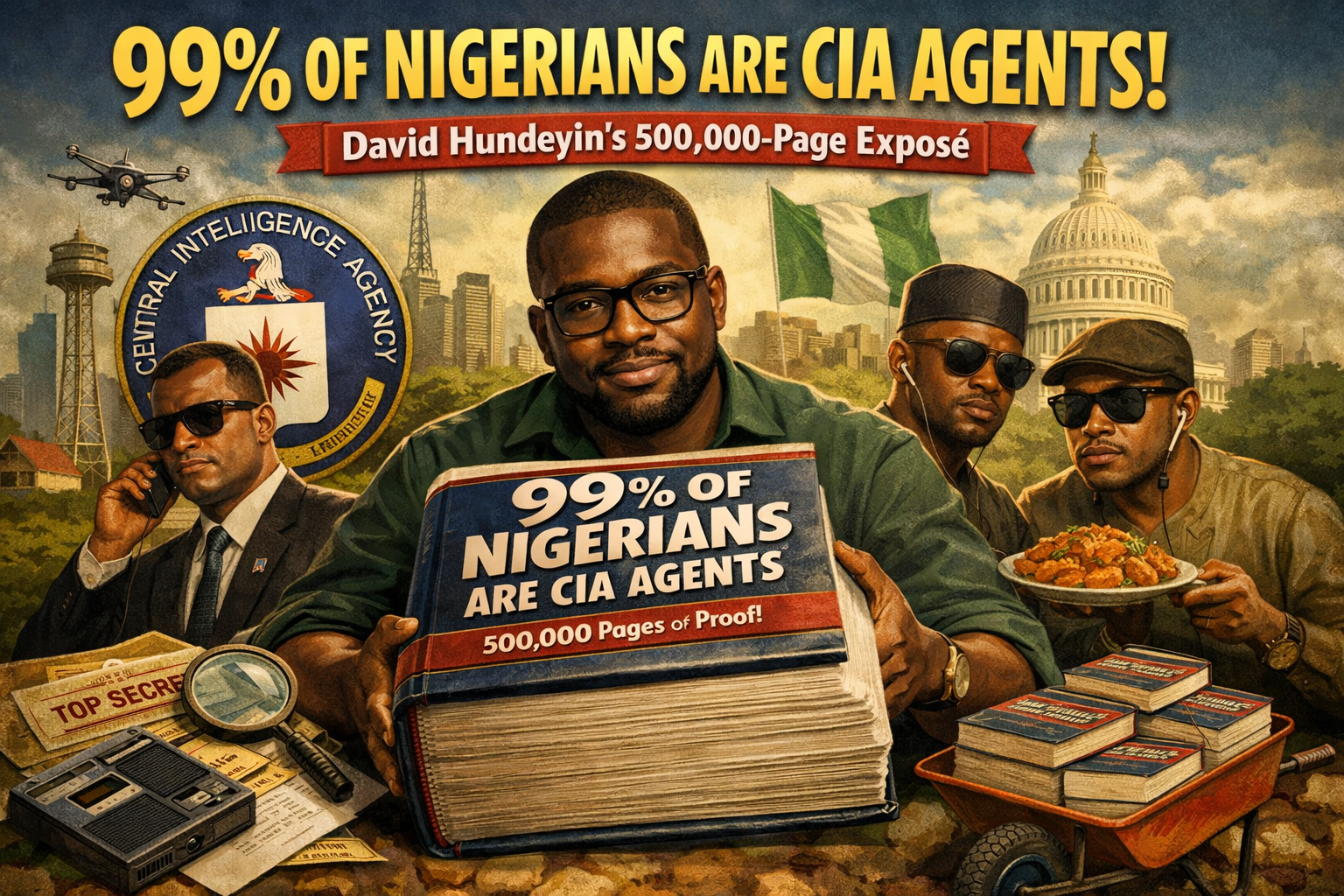 Investigative journalist David Hundeyin