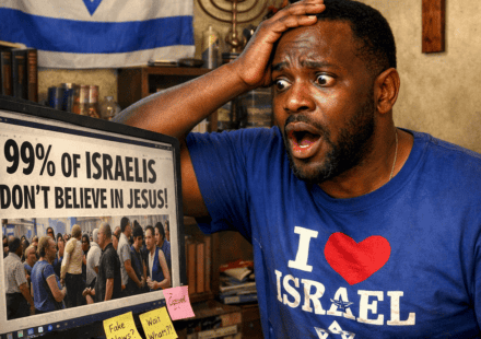 pro-Israel Christian man