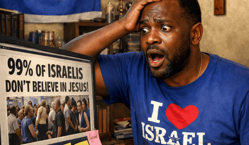 pro-Israel Christian man